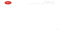 Desktop Screenshot of embutidoscolls.com